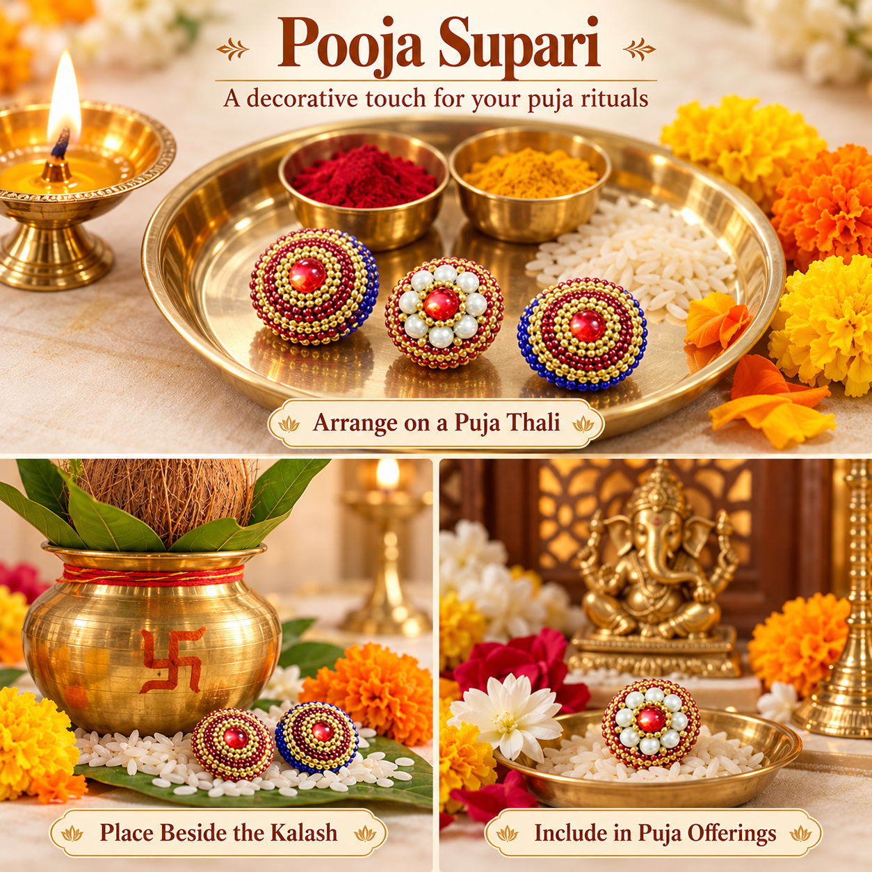 Pooja Decorative Supari — image 3