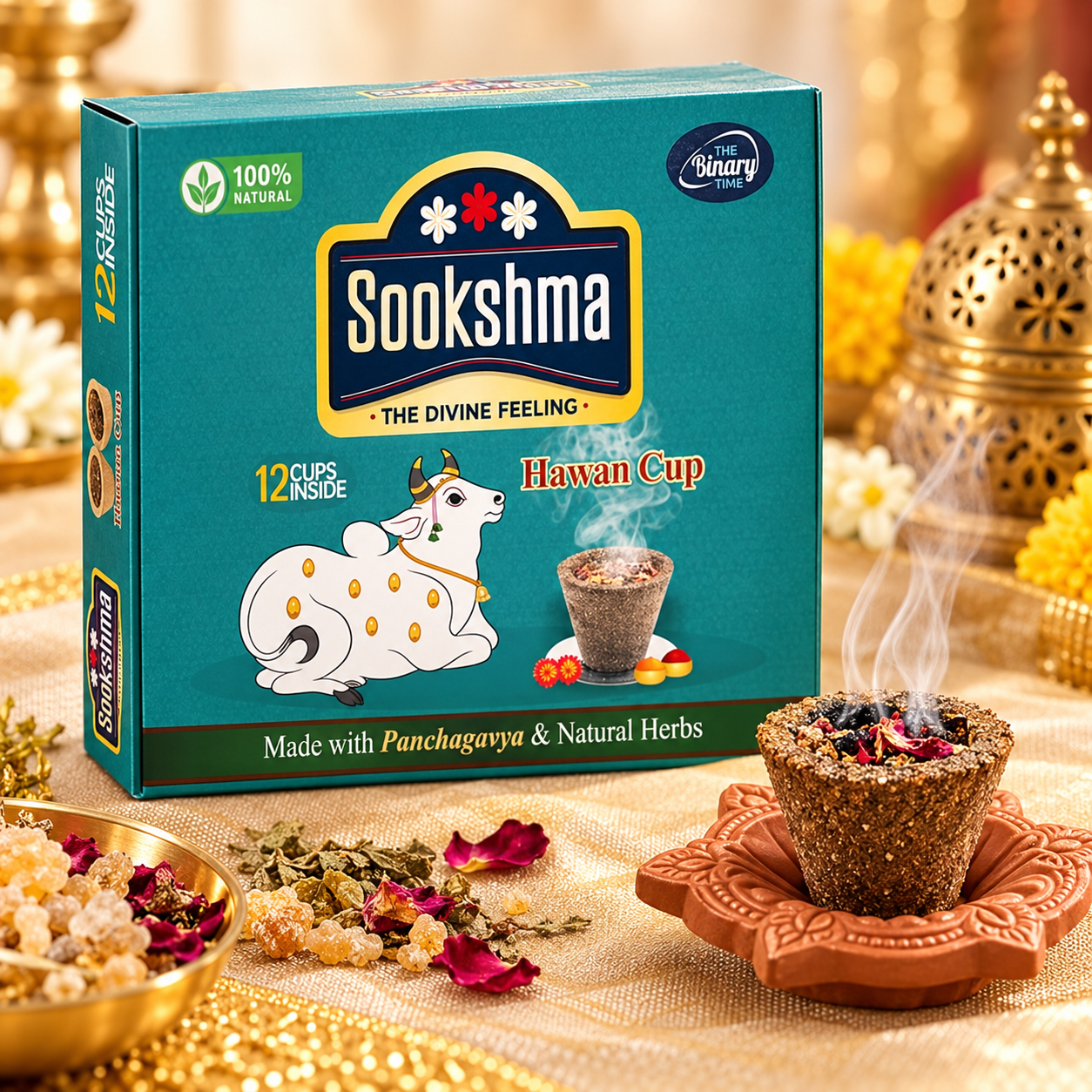 Natural Hawan Cups — image 2