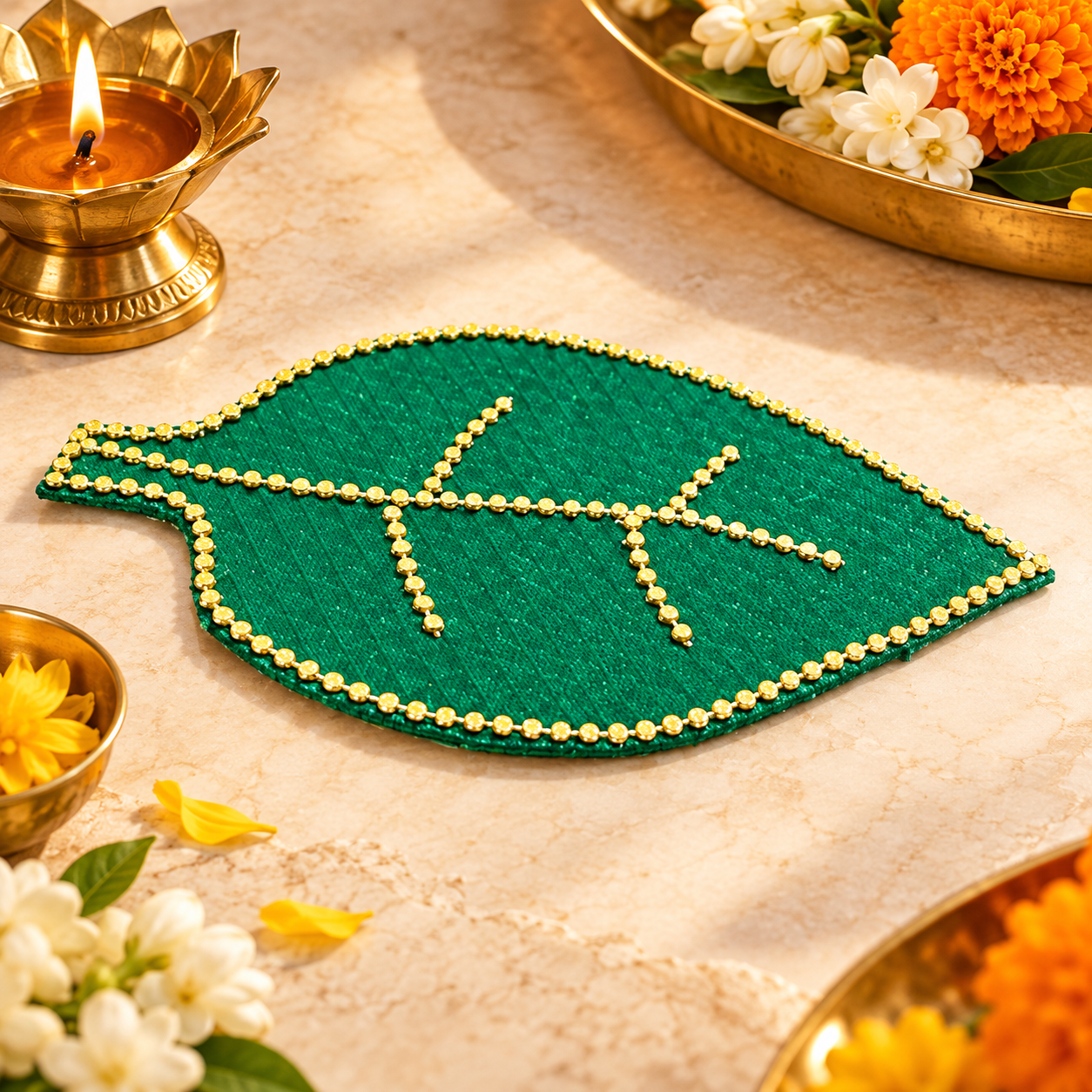 Decorative Pooja Pan